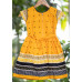 All Over Bow Printed Yellow Cotton Kids Dress (KR1195) All Over Bow Printed Yellow Cotton Kids Dress (KR1195)
